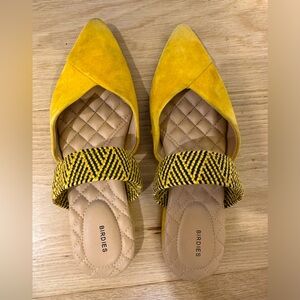 Birdies - The Swan Suede in Yellow